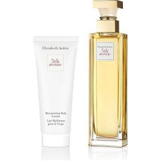 Elizabeth Arden - 5th Avenue dovanų rinkinys moterims: Eau de Parfum: Eau de Parfum 125ml ir kūno kremas 100ml, dovanų dėžutė moterims