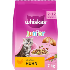WHISKAS Beutel Trocken Junior mit Huhn 7kg