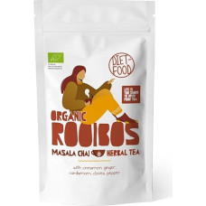 DIET-FOOD - Rooibos Tea Leaves - Organic Herbal Tea - Alternative to Traditional Tea - 100% Natural, No Additives - Pleasant, Refreshing Taste - 100 g - Masala Chai Leaves