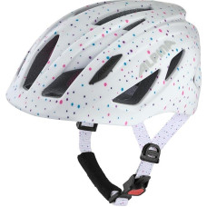 ALPINA PICO Flash - Beleuchteter, Leichter & Bruchfester Fahrradhelm Mit Fliegennetz Für Kinder
