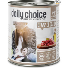 Šlapias ėdalas šunims, be grūdų, 70 % šviežios mėsos ir subproduktų Optimalus virškinamumas