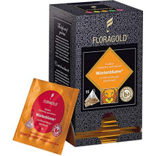 Florapharm - Desert Flower Pyramid Bag Pack, Rooibos Tea with Peach Mango Flavour, 45 gr