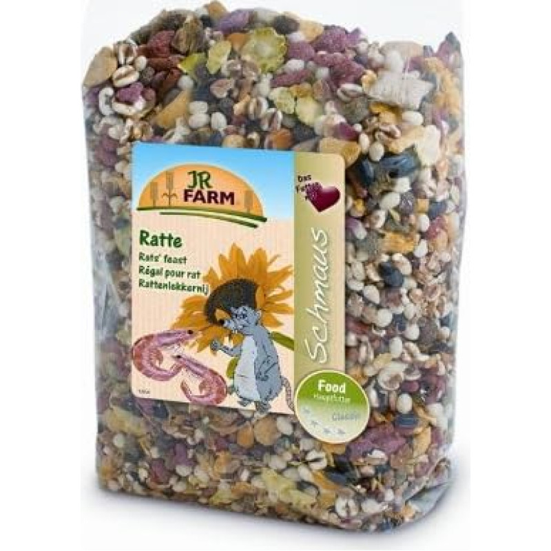 6 x JR Farm žiurkių pašaras 600 g