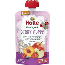Holle Fruit Pouchy, Berry Puppy, 100g