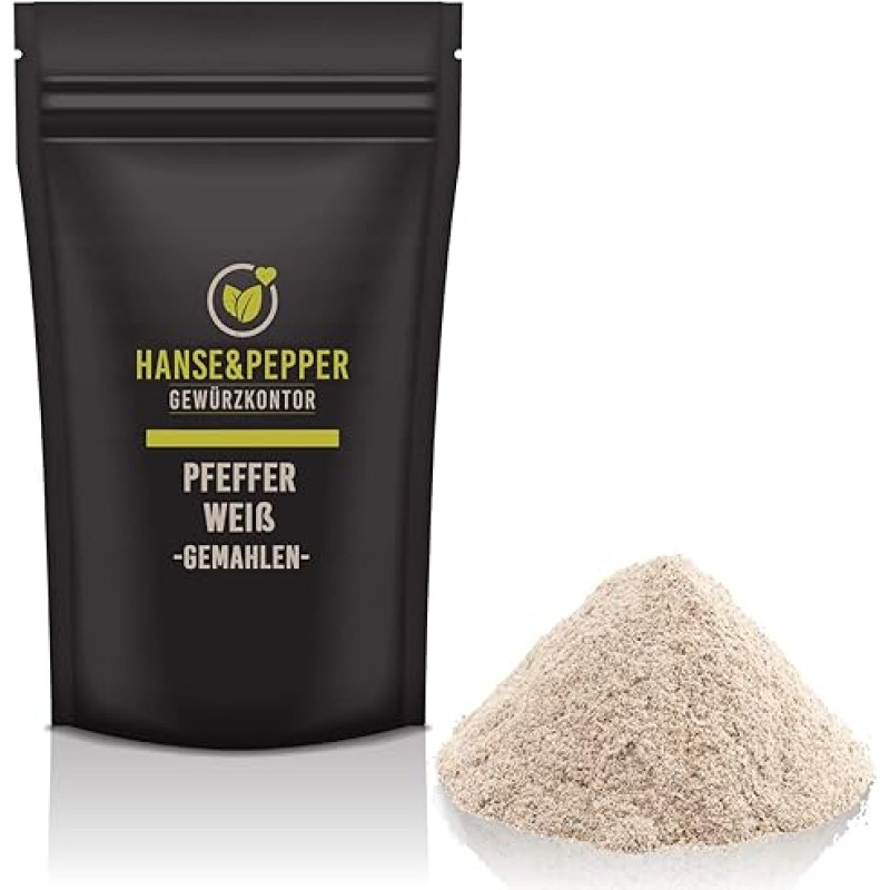 500 g pipirų baltųjų maltų miltelių Universalus aukščiausios kokybės prieskonis - 