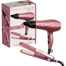 Demeliss Saint Alge Complete Set Hair Dryer + Straightener - Exclusive Collection Cherry Chérie
