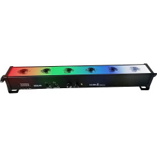 6 vnt. x 4 W RGBW 4-in-1 LED ir visiškai aliuminis - 