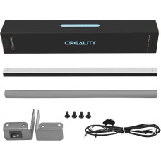 Creality 3D-Drucker LED Lichtleisten Kit, Ender 3 V3 Plus LED Licht Kit 24V 5W Energiesparend Kein Strobe Komfortables und Weiches Licht Einfache Installation Drahtkollektor Nur für Ender 3 V3 Plus