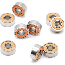 1 Kugellager für Angelrolle SMR104 2RS CB aus Keramik, 4 x 10 x 4 mm, modifizierte Trommel für Rolle mit versiegelten Lagern und Staubschutzabdeckungen (SMR63RS CB 3 x 6 x 2,5)