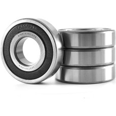 XiKe 4vnt 6306-2RS rutuliniai guoliai 30mm x 72mm x 19mm gilaus įdubimo rutuliniai guoliai su sandarikliais Tinka 