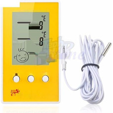 DC105 LCD skaitmeninis skaitmeninis termometras Temperatur Luftfeuchtigkeitsmesser Hygrometer Indoor Outdoor Meteo Wetterstation Diagnose
