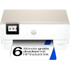 HP Envy Photo 7230 Multifunction Printer, Inkjet Printer, 6 Months Free Printing Instant Ink Included, Printing, Scanning, Copying, Photo Print, DIN A4, WiFi, USB