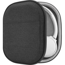 Geekria UltraShell Headphone Case for Sony WH-CH510, WH-CH500, WH-XB900N, WH-1000XM3, 1000XM2, MDR-1000X Headphones, Replacement Protective Hard Shell Travel Carrying Bag with Room for Parts (Dark)