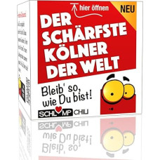 Schlump-Chili Aštriausia pasaulyje Kelno dovana - juokinga ir originali dovana persikraustymo, naujos pradžios, Velykų, vyrų dienos, Kalėdų proga.