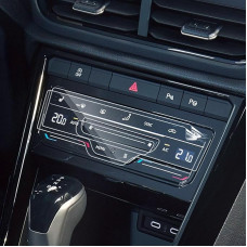 Nano Series Air Conditioning Screen Protector 2 Pieces for VW Tiguan 2 T-Roc Pasat Arteon 2022-2024 Screen Protector 6H Anti-Scratch PET Screen Protector