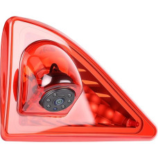 Rückfahrkamera Transporter mit Bremslicht Bremsleuchte, 720P Nachtsicht Auto Rückfahrkamera für Nissan NV400/Opel Movano/Renault Master 2010-2016,140° Weitwinkelkamera