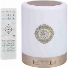 Hztyyier Coran Speaker, 8G TF Card Quran Quran Bluetooth Touch Speaker with LED Lamp, Colour Changing, Wireless Remote Control