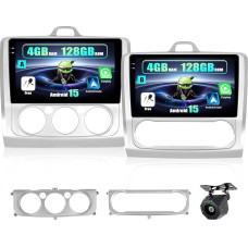 SIXWIN 4+128G Android 15 automobilinis radijas, skirtas 