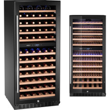 Arktic Wine refrigerator 2-zone wine cooler for 124 bottles 265 l 570x595x1400 mm