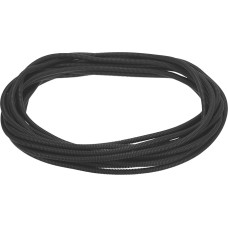 QUARKZMAN Split Cable Duct Pipe 1/4 colio (6,5 mm) vidinis skersmuo 50 pėdų (15 m) kabelių kanalų vamzdis atsparus karščiui ir šalčiui -40F iki 257F Plastikinė lanksti žarna kabelio apsauga kabeliui juoda