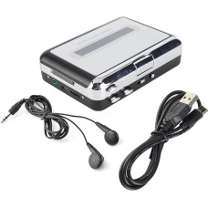 USB kasečių grotuvas USB kasetė MP3 CD perjungiklis Konverteris Įrašymas arba muzikos grotuvas su ausinėmis