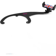 Heinmo Automobilinis 360 laipsnių mobiliojo telefono laikiklis Gėrimo laikiklis Satnd Stand Cradle for Cooper Clubman Countryman R55 R56 R57 R58 R59 2006-2015 vairas kairėje pusėje