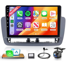 8 branduolių 6G + 128G Android automobilinis radijas Seat Ibiza 6j 2012-2015 m. Belaidis Carplay Android automobilinė GPS navigacija WiFi 360° panorama, 9 colių jutiklinis ekranas Radijas Bluetooth Mirror Link FM/RDS/DSP EQ/SWC
