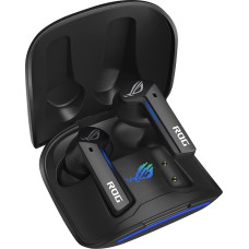 ASUS ROG Cetra True Wireless In-Ear žaidimų ausinės (aktyvus triukšmo slopinimas (ANC), 27 valandų baterijos veikimo laikas, belaidis įkrovimas, jutiklinis valdymas, atsparios vandeniui)
