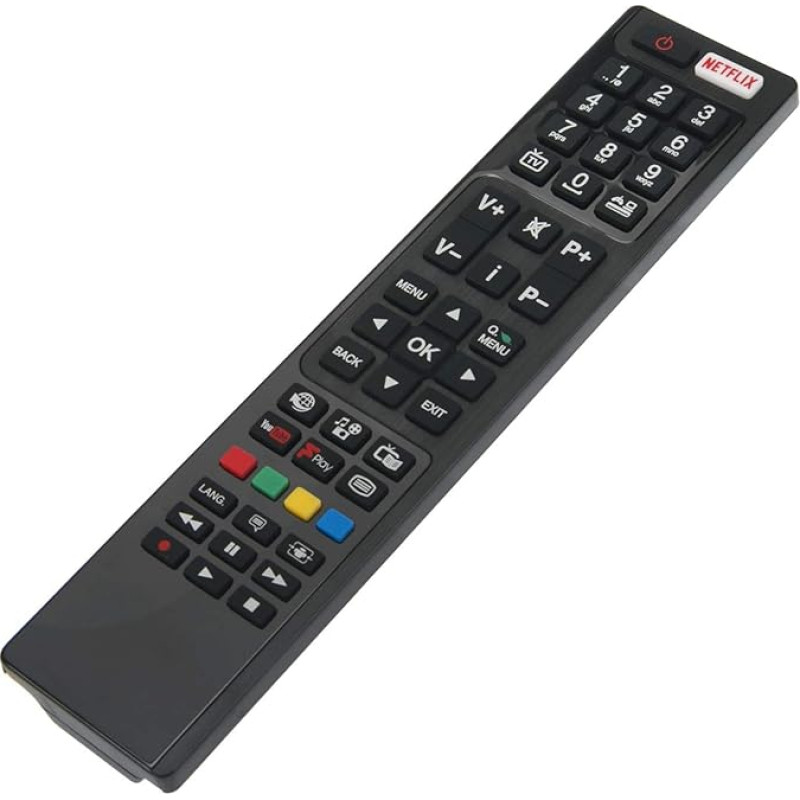 VINABTY RC4848F Pakaitinis nuotolinio valdymo pultas Hitachi/JVC/Polaroid 48HK6T74U 32HB6J61U 24HBJ55U 50HB6T72UA 43HB6T72U 50HK6T74U LT-40C860 P55FS0756A 43HBT42A 48HB6W62 49HBT62 55HB6W62 50HB6T72U