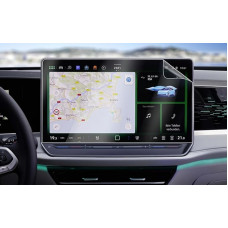 Compatible with 2024 2025 2026 VW Tiguan 3/Passat B9/ID.7 Navigation Screen Protector 15 Inch Discover Pro Max Nano Plastic Screen Protector 6H Scratch-Resistant [Pack of 2]