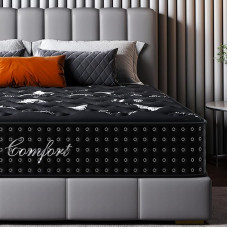 Čiužinys 90 x 200 cm Aukštis 25 cm Spyruoklinis čiužinys, kietumas H4, 7 zonų kišeninis spyruoklinis čiužinys su aukštos kokybės ergonomiškomis putomis, trikotažinis audinys su patogiu paviršiumi