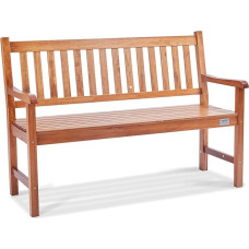 VEVOR Wooden Garden Bench Patio Bench 127 cm Park Bench Rest Bench 363 kg Load Capacity, 3 Person Garden and Park Bench with Backrest & Armrests, Vintage Bench for Garden, Park, Yard, Porch etc.