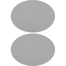 Abaodam 2 Stück Silikon Tischsets mit Hitzeschutz und Tischschutz Wiederverwendbare Runde Platzsets als Back und Mikrowellenmatte für Küche