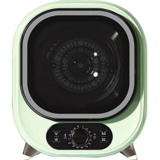 Condenser Clothes Dryer 5kg - 0-200 Minute Timer 35dB Quiet Operation 3D Hot/Cold Air Drying Suitable for Countertop or Wall Mounted