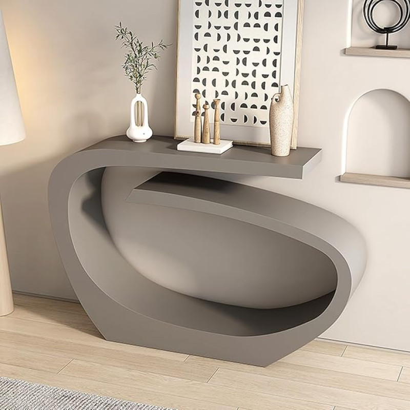 Ūkio Konsole Eingangstisch Schmale Flur Sofatische Keine Montage Art Deco Foyer Tisch für Eingang Wohnzimmer