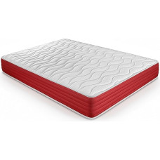 DUÉRMETE ONLINE Lite viskoelastinis čiužinys dvipusis kietas ir patogus žiemą vasarą baltas Aukštis 23 cm 180 x 200 cm