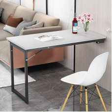 Klapptisch Wand Küche platzsparend zu montieren, montiert Tisch, leicht zu Falten und kann als Esszimmer Schreibtisch verwendet Werden (B,120 * 50cm)