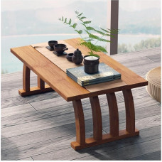 Tradicinio japoniško dizaino japoniškas zen meditacijos stalas, skirtas sėdėti, pietauti ir valgyti Dvasinis altoriaus stalas (80 x 37 x 31 cm)