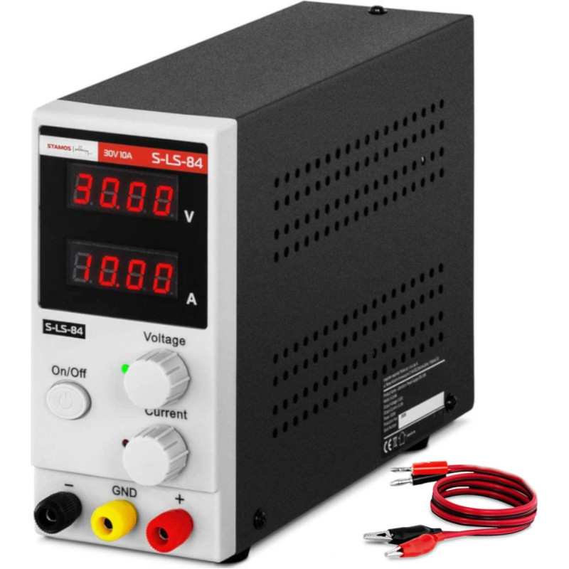 Stamos Soldering Laboratorinis maitinimo šaltinis 0-30 V 0-10 A 300 W