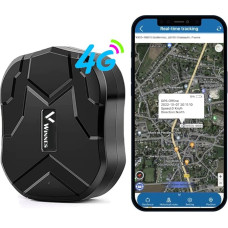 Winnes 4G GPS seklys 10000 mAh GPS seklys Automobilis be prenumeratos 80 dienų ilgas budėjimo laikas IP58 atsparus vandeniui Stiprus magnetas GPS lokatorius Realaus laiko sekimo įrenginys Anti-Lost su nemokama programėle (TK905B)