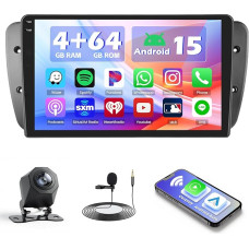 Hikity 4+64G Autoradio für Seat Ibiza 6J 2009-2013, 9