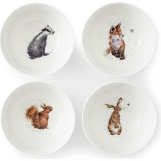 Wrendale Designs Royal Worcester Set of 4 6