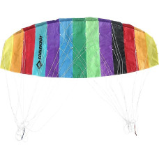 Schildkröt Dual Line Sport Kite 1.6, dviejų linijų valdymo kilimėlis, nuo 12 metų, 45 x 160 cm, su poliesterio skraidančia virvele (45kp), 2 x 25 m ant vyniotuvo su kilpomis, 3-6 Beaufort 970460