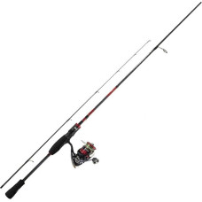 Daiwa rinkinys Angelrute + Angelrolle Ninja Tsuki Njsp702Hfsedf+Nj23Lt3000-2,13m - 409g - P.14-42g - Enc.111cm - Tmv.80cm - SET26NJTSUKIPE06