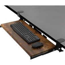 VIVO Computer Keyboard & Mouse Under Desk Holder 27