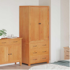 Modernes Aufbewahrungsmöbel-Set in Braun für Wohnzimmer und Schlafzimmer aus Eiche und Kiefernholz mit Antikippgerät