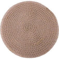 4er Set Tischsets Abwaschbar, Tischsets Rattan Platzsets Oval Abwischbar Hitzebeständig rutschfest Platzdeckchen Tischsets für Küche Speisetisch (STP041)