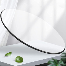 Maßgeschneiderte Glastischplatte für runden Esstisch, Ersatzplatte aus gehärtetem Glas, 38 cm, 50 cm, 75 cm, 75 cm, 88 cm, 100 cm - idealiai tinka stikliniams stendams, stendams ir apvadams.