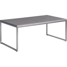 M2 Kollektion Lagos 2 Kavos staliukas MDF Keramikos išvaizda 110 x 60 cm Aukštis 43 cm Pilka