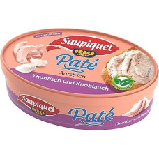 Saupiquet Rio Mare Tuna Spread Tuna & Garlic, Creamy Spread for Bread, Resealable Tin, Full Tuna Enjoyment, 115 g